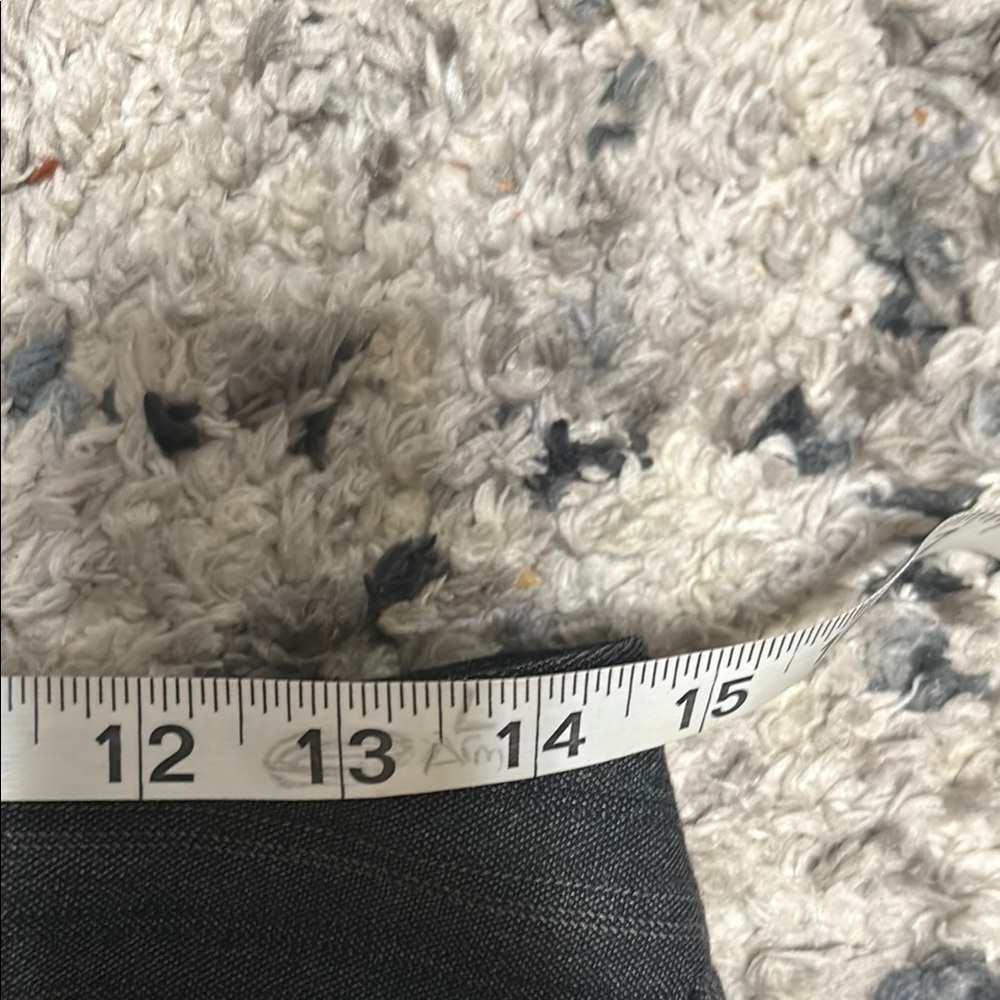 Rafaella Charcoal Pinstripe Trousers - Picture 6 of 9